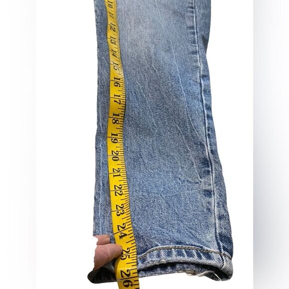 ASOS “New Look Lift “ Shape Mom Jeans Vintage Inspired Yoke Stitching SZ 2P - Picture 11 of 16